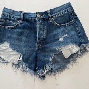 Free People Denim Shorts